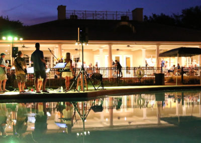 Pool at Night