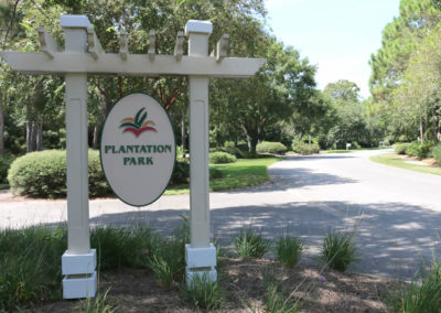 Plantation Park Entrance